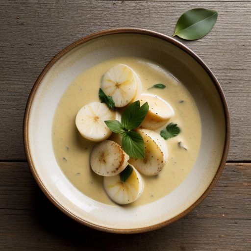 Curried Scallops in Cream Sauce recipe image
