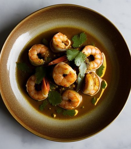Curried Shrimp - Goong Pad Pong Garee * recipe image