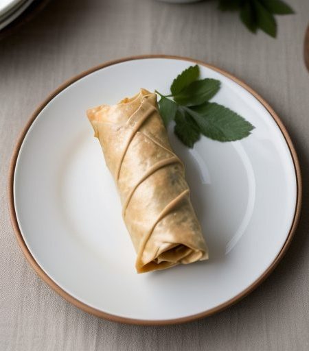 Curried Shrimp Phyllo Bundles recipe image