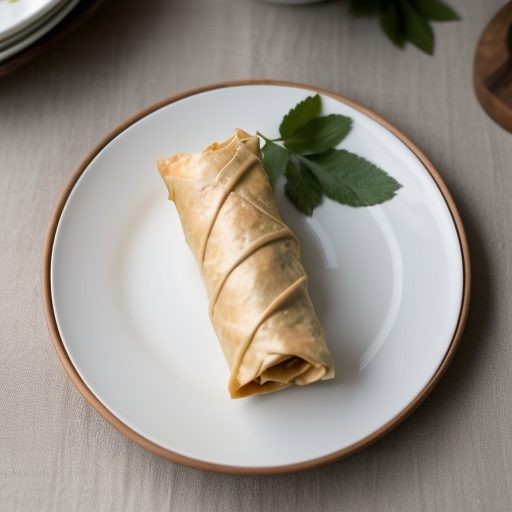 Curried Shrimp Phyllo Bundles recipe image