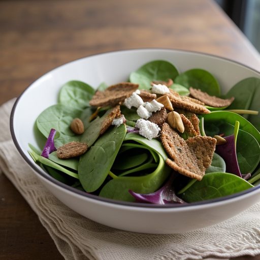 Curried Spinach Salad recipe image