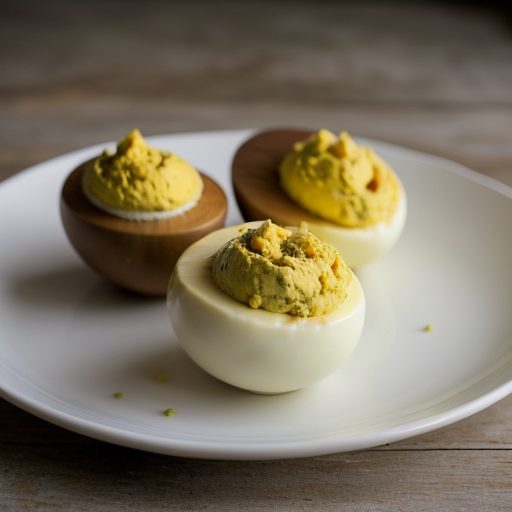 Curried Stuffed Eggs recipe image
