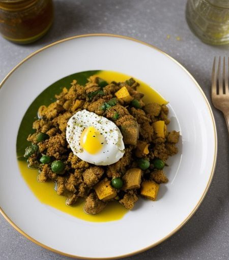 Curried Turkey Hash recipe image