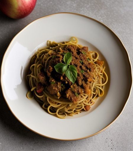 Curried Turkey Spaghetti ( 7 Points recipe image