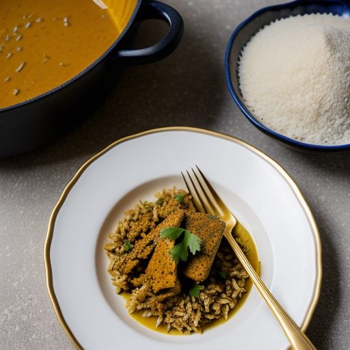 Curried Turkey on Rice recipe image