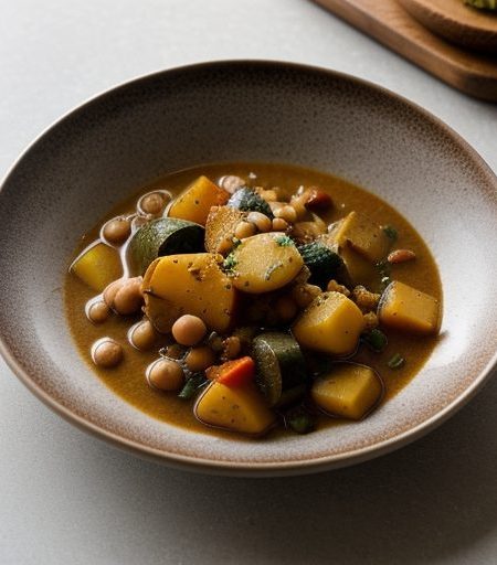 Curried Vegetable Stew recipe image