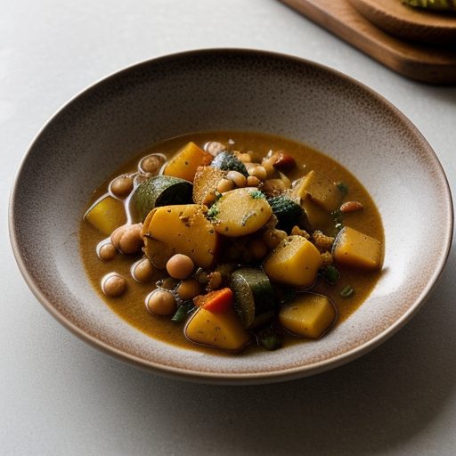 Curried Vegetable Stew recipe image