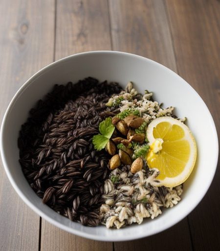 Curried Wild Rice Salad recipe image