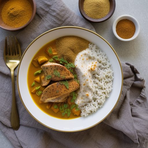 Curried-Yogurt Chicken - Country Living recipe image
