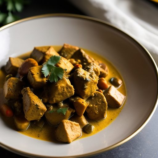 Curry Chicken Casserole recipe image