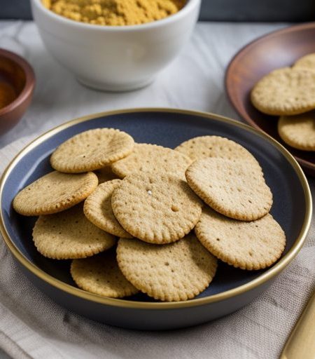Curry Crackers recipe image