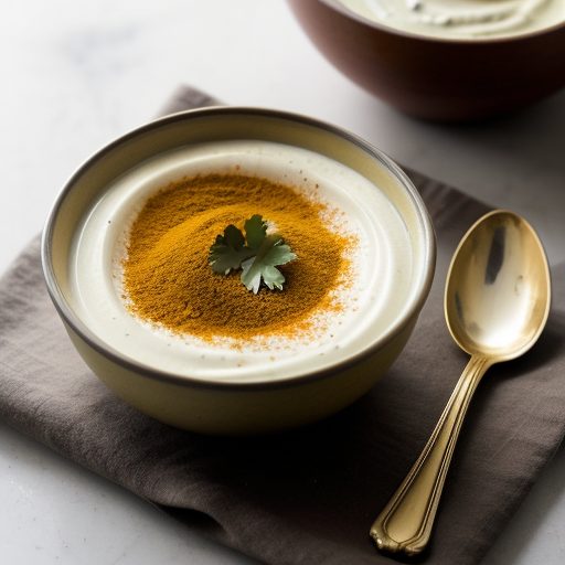 Curry Garlic Dip recipe image