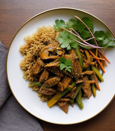 Curry Turkey Stir-Fry recipe image