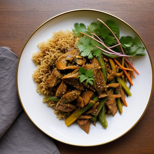 Curry Turkey Stir-Fry recipe image