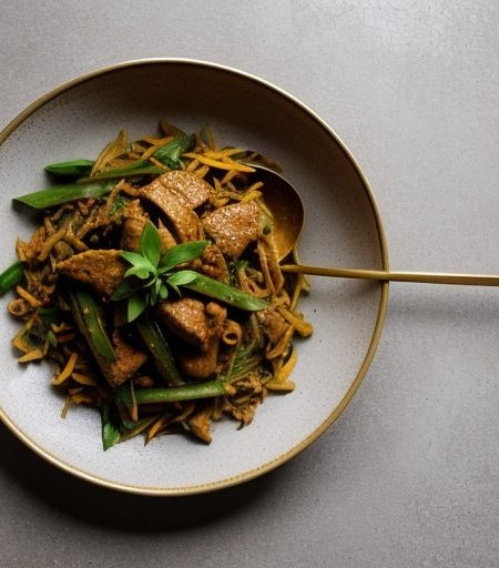 Curry Turkey Stir-Fry recipe image