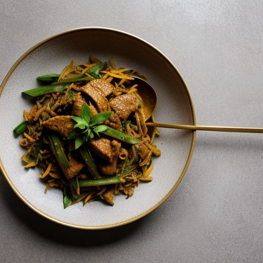 Curry Turkey Stir-Fry recipe image