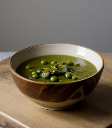 Cuttlefish and Pea Sauce recipe image