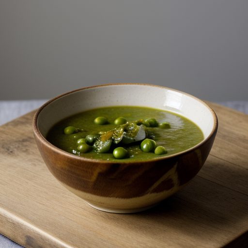 Cuttlefish and Pea Sauce recipe image
