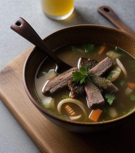 Czarnina -- Polish Duck Soup recipe image