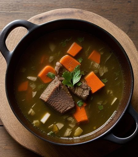Czech Cabbage Soup recipe image