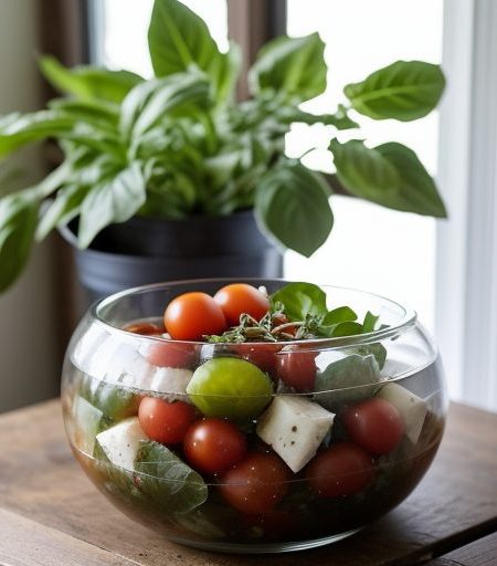 DBasil Tomato Salad recipe image