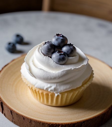 DMN Meringue Shortcakes With Blueberries (10 PTS recipe image