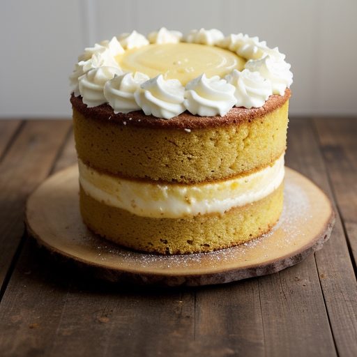 Daffodil Cake **Xwcg89 A recipe image