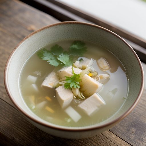 Daikon-and-Chicken Soup recipe image