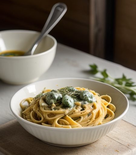 Dairy-Free Pasta "Cheese" Sauce recipe image