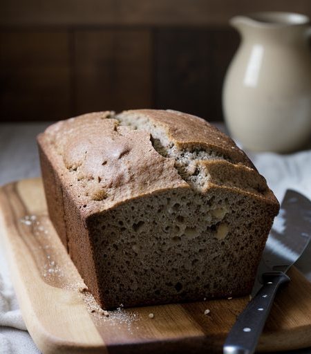 Dak's Banana-Nut Wheat Bread (Bread Machine recipe image