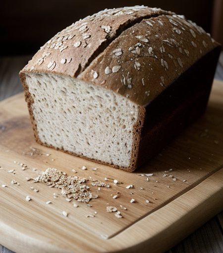 Dak's Ear-Coconut Oat Bran Bread (Bread Machi recipe image