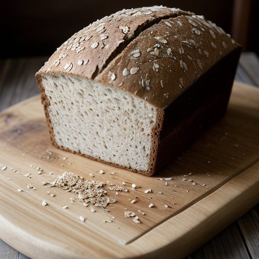 Dak's Ear-Coconut Oat Bran Bread (Bread Machi recipe image