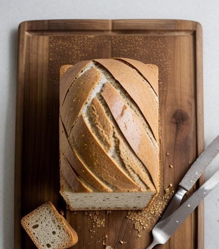 Dak's Eggnog Oat Bran Bread (Bread Machine recipe image