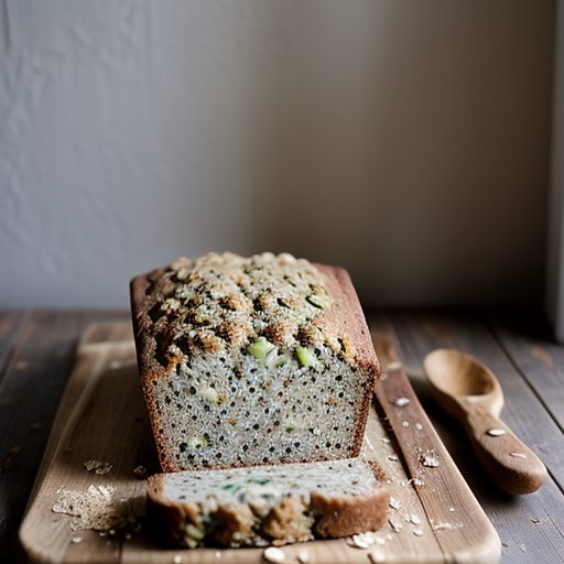 Dak's Mint Zucchini Oat Bran Bread (Bread Mac recipe image