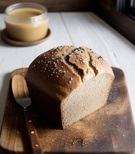 Dak's Molasses Wheat Germ Bread (Bread Machin recipe image