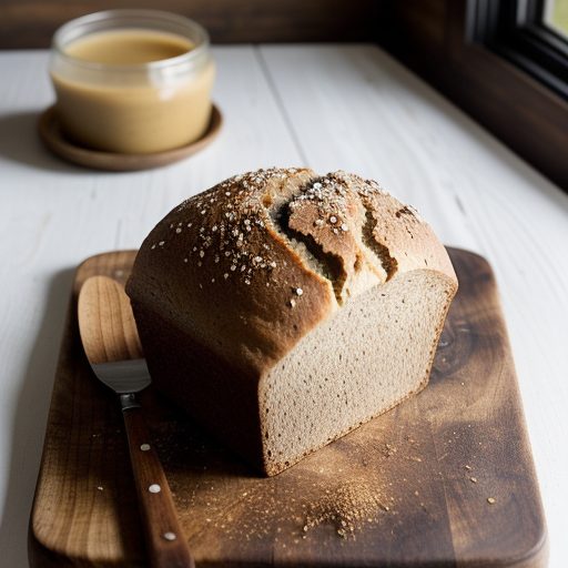 Dak's Molasses Wheat Germ Bread (Bread Machin recipe image