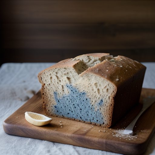 Dak's Walnut Blue Wheat Bread (Bread Machine recipe image