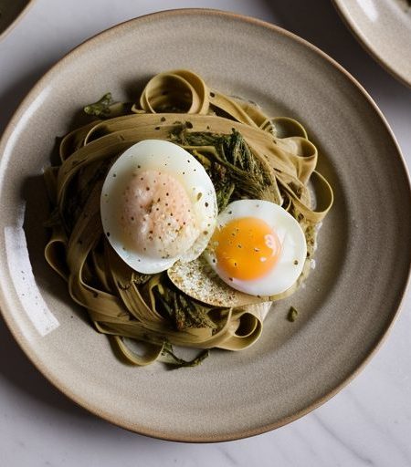 Dandelion Green Fettuccini recipe image