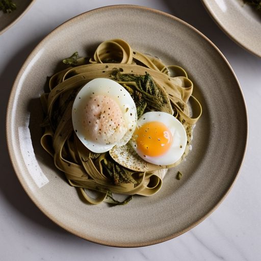Dandelion Green Fettuccini recipe image