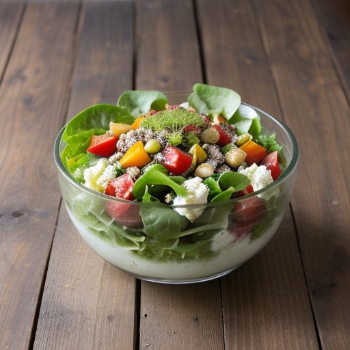 Dandelion & Lettuce Salad recipe image