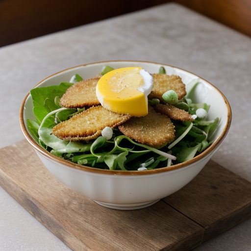 Dandelion Salad recipe image