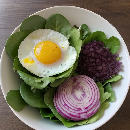 Dandelion and Lettuce Salad recipe image