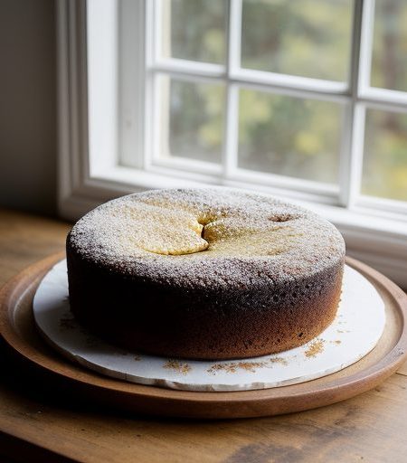 Danish Apple and Prune Cake recipe image