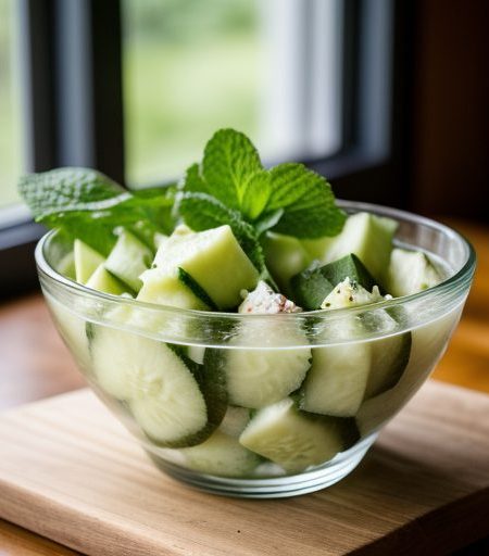 Danish Cucumber Salad recipe image