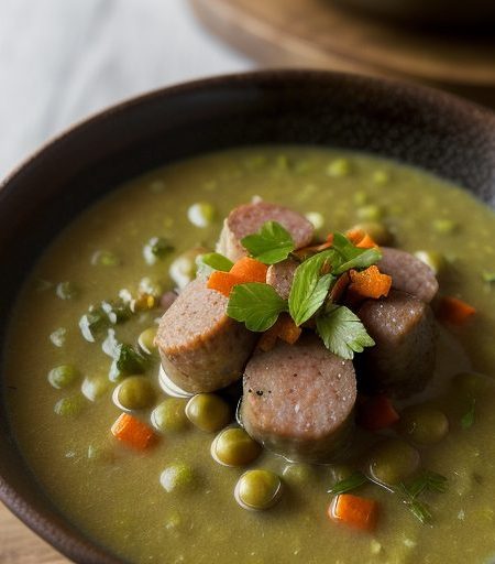 Danish Pea Soup With Pork recipe image