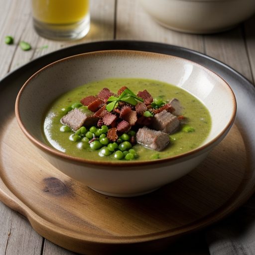 Danish Pea Soup With Pork recipe image