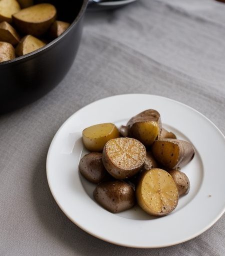 Danish Sugar Browned Potatoes (Brunede Kartof recipe image