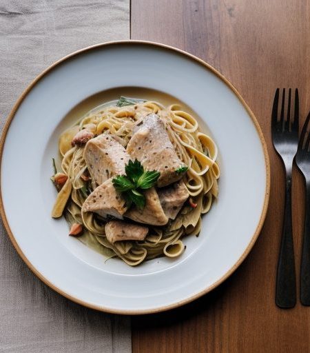 Dan's Creamy Chicken & Pasta recipe image