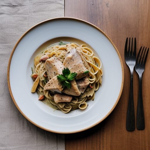 Dan's Creamy Chicken & Pasta recipe image