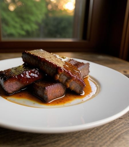 Dan's Spicy Smoked Spareribs recipe image